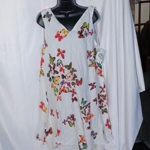 Princess Cruises Swing Dress, cotton, light, lined